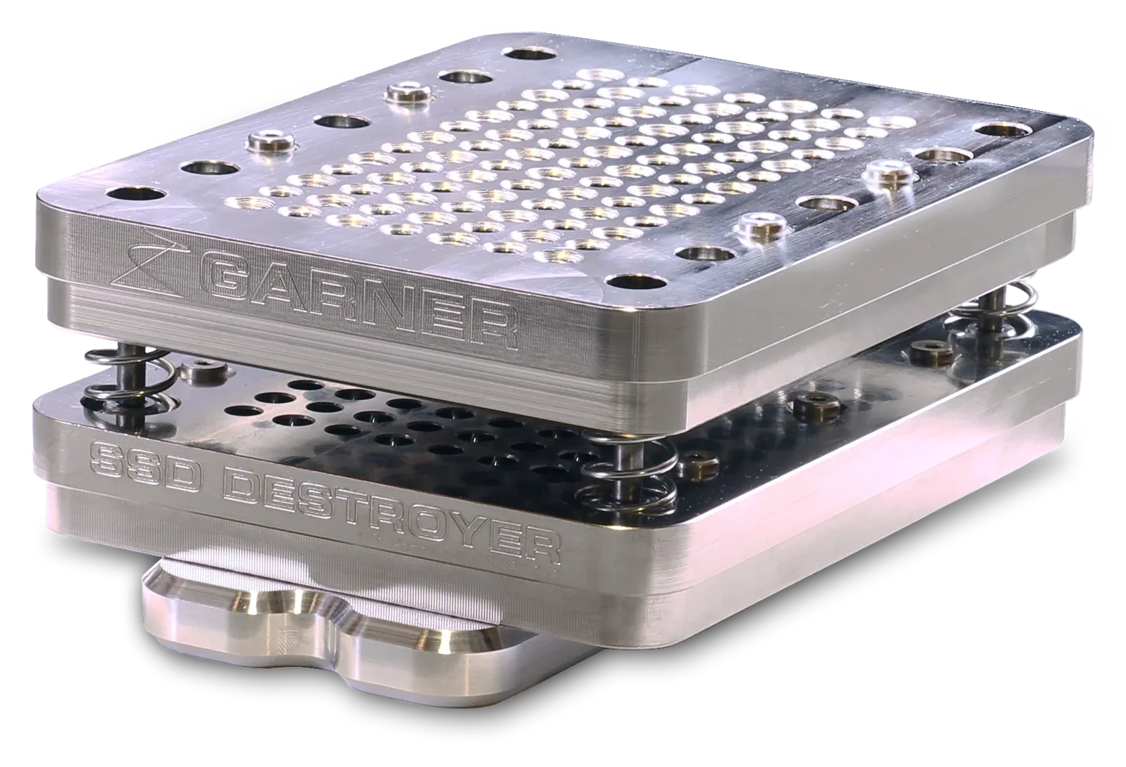 Garner SSD-1E, plaques supérieure et inférieure avec pointes